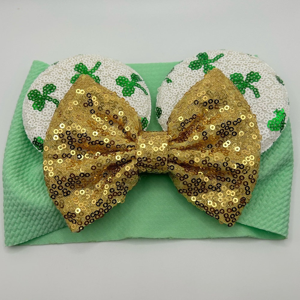 🍀 St Patrick’s Day Mickey Ears Headband